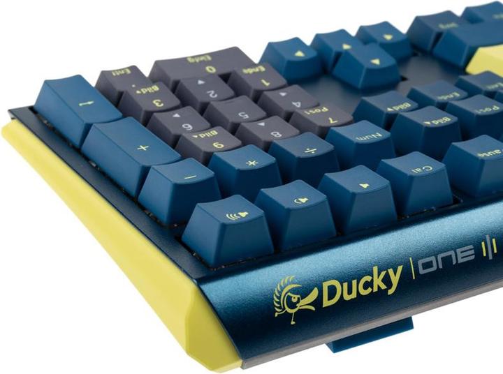 Actual product image Ducky One 3 Daybreak gaming keyboard, RGB LED - MX-red (DE, Cable)