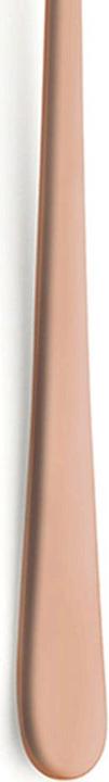 Actual product image Amefa Long drink / latte macchiato spoon set 6 pieces PVD copper 1410 Austin (6 Piece, Pitchfork)
