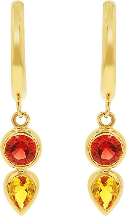 Image du produit S.Oliver Boucles d'oreilles pour femmes, argent 925 Sterling, zirconium synth. (Argent 925)