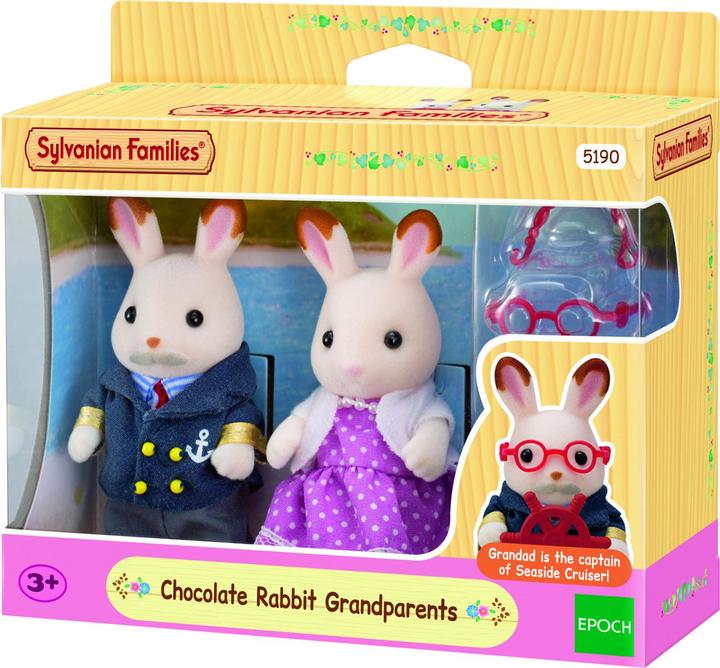 Actual product image Sylvanian Families Chocolate bunnies: Grandparents Else and Reinhard