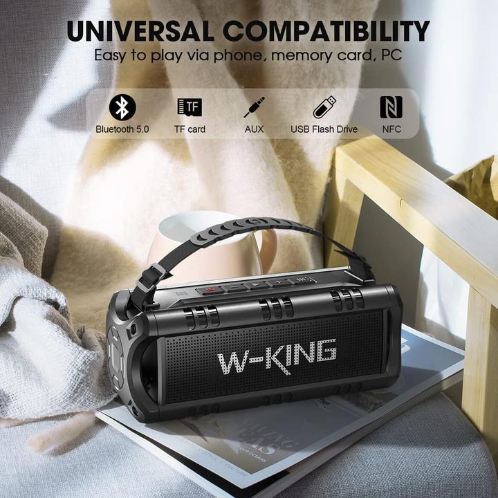 Immagine prodotto W-king Carillon portatile da 30W (24 h, Batteria ricaricabile)