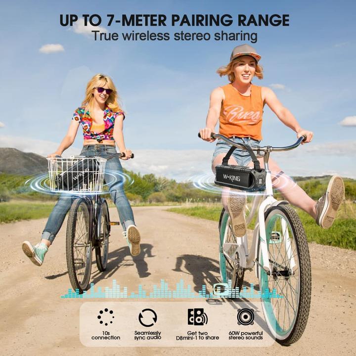 Immagine prodotto W-king Carillon portatile da 30W (24 h, Batteria ricaricabile)