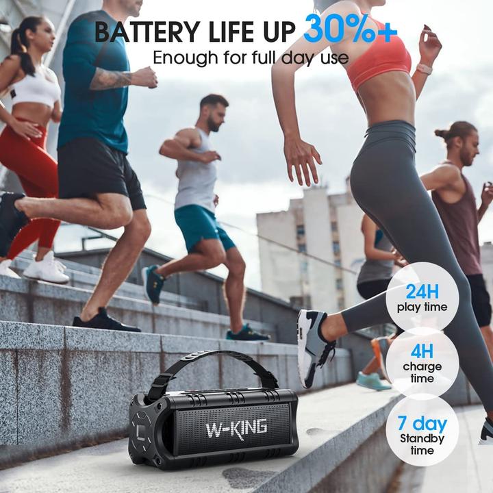 Immagine prodotto W-king Carillon portatile da 30W (24 h, Batteria ricaricabile)