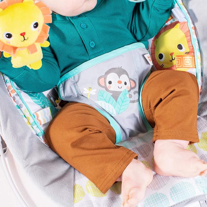 Image du produit Bright Starts Transat vibrant pour bébé, Whimsical Wild