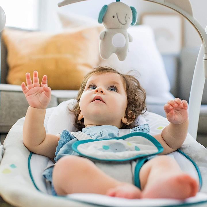 Actual product image Ingenuity 2 in 1 foldable & portable baby swing