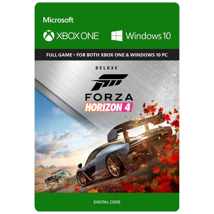 Produktbild Microsoft Forza Horizon 4: Deluxe Edition (Xbox One X, Xbox Series X, Xbox One S, Xbox Series S)