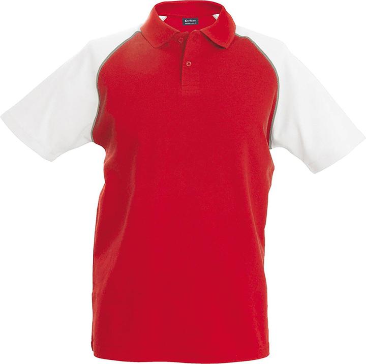 Kariban PoloShirt in Kontrastfarben