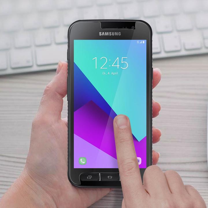 Image du produit Avizar Film clair comme du cristal, protection d'écran en verre (1 pièce(s), Samsung Galaxy Xcover 4s)