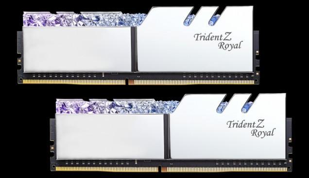 Produktbild G.Skill Trident Z Royal (2 x 16GB, 3200 MHz, DDR4-RAM, DIMM)
