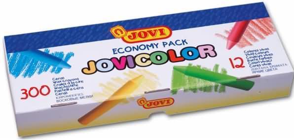 Produktbild Jovi Wax Crayons Jumbo Wachsmalstifte farbsortiert, 300 St. (300 Farben, 1 x)