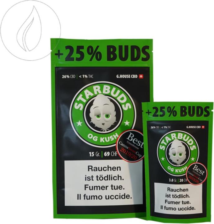 Starbuds OG Kush (15 g, Indoor)