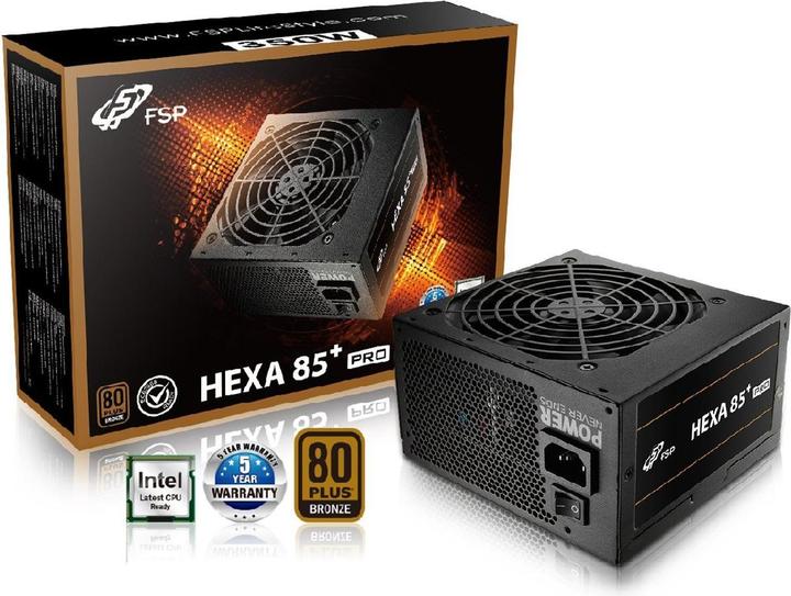 Produktbild Fortron FSP Netzteil HEXA+ PRO 350 85+ 350W ATX (350 W)