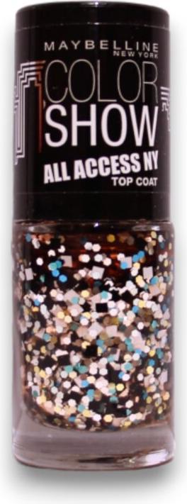 Actual product image Maybelline New York Maybelline Color Show All Access NY Topcoat 7ml - Broadway Lights