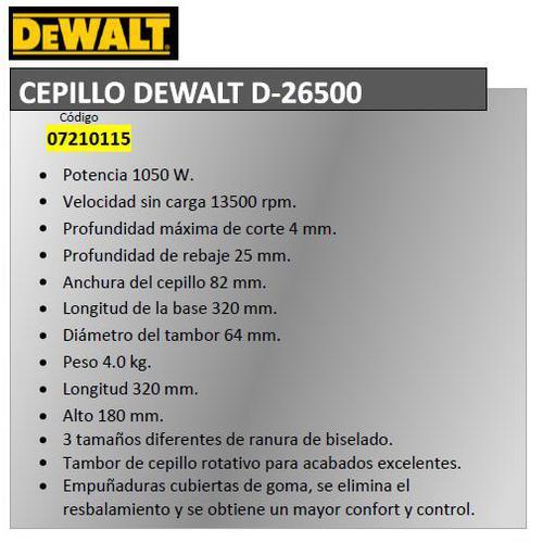 Productafbeelding DeWalt Handschaaf D26500
