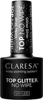 Immagine prodotto Claresa Top Shine No Wipe (Glitter, Argento, Topcoat)