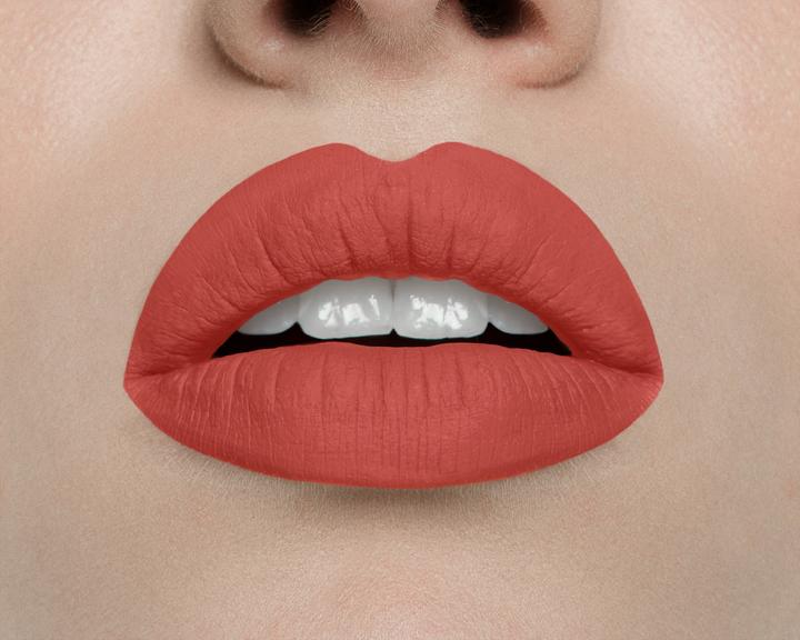 Actual product image Mulac Velvet Ink Matte Liquid Lipstick 09 Charm - A Luxurious Matte Liquid Lipstick By (09 Charm)