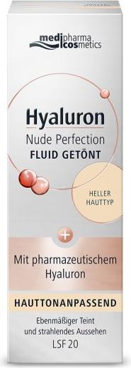 Actual product image Dr. Theiss Hyaluron Nude Perfection Fluid tinted lighter HTL20, 50 ml CRE (Suntan cream, SPF 20, 50 ml)