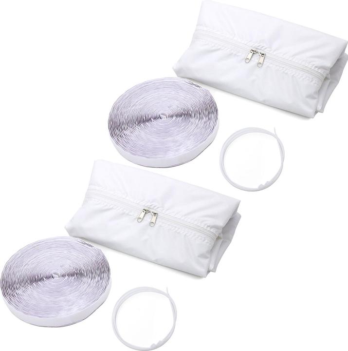 Actual product image Casativo Set of 2 window seals for mobile air conditioning units, exhaust air hose