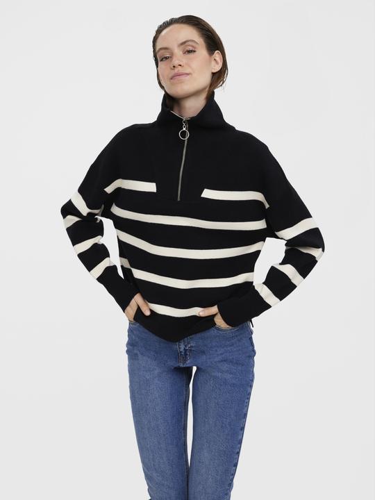 Immagine prodotto Vero Moda Camicetta con zip a collo alto (M)