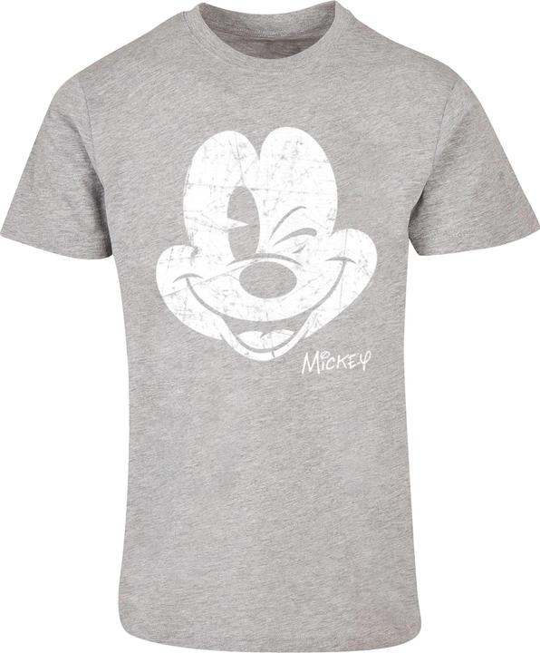 Actual product image Absolute Cult Mickey Mouse - Distressed T-Shirt - 117707 (4XL)
