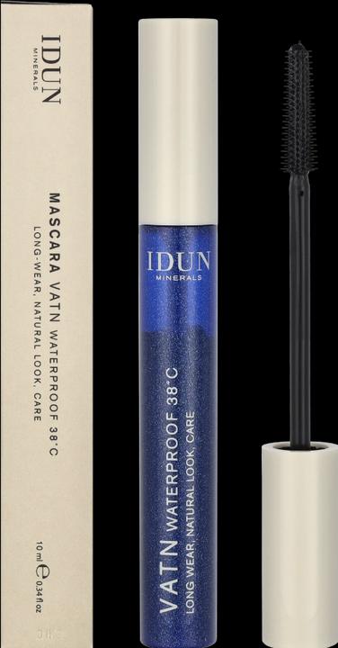 Actual product image IDUN Minerals Mascara Vatn black water proof (Black)