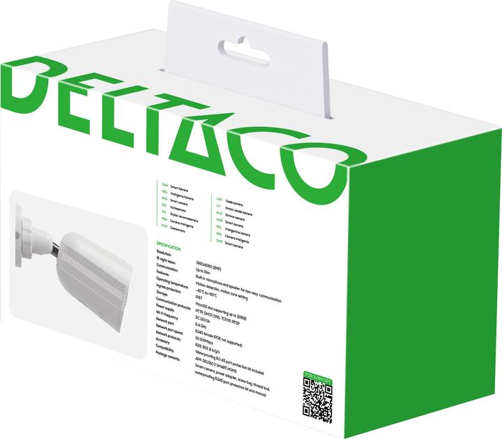 Produktbild Deltaco Smart Home Kamera SH-IPC17 Outdoor IP67 (1920 x 1080 Pixels)