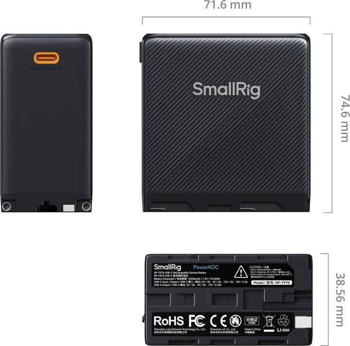 Actual product image SmallRig NP-F970 (Camera battery)