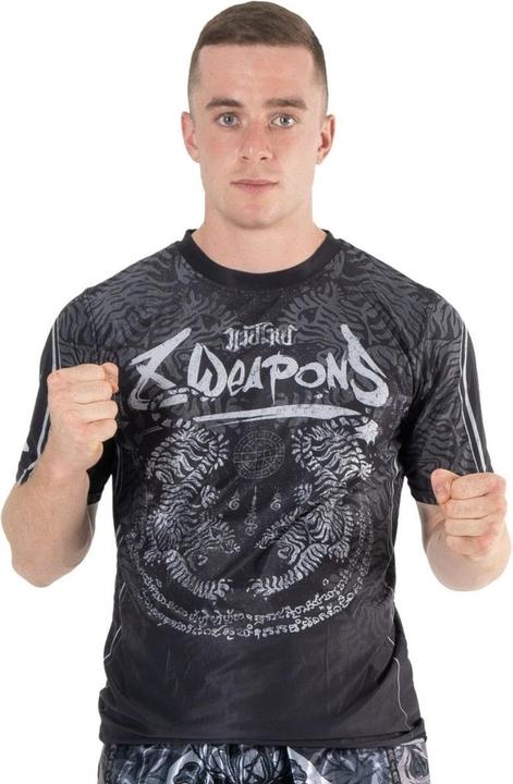 Actual product image 8Weapons Functional T-Shirt, Tiger Yant, black-grey XXL (XXL)