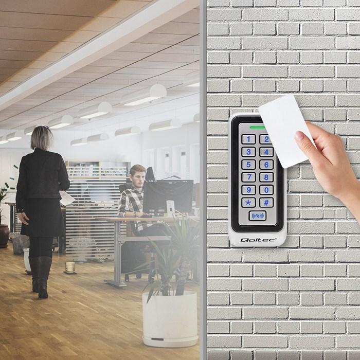 Produktbild Qoltec 52443 Code lock TRITON with RFID (Schlüsselkarte)