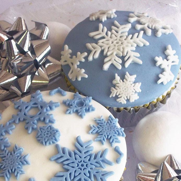 Produktbild Katy Sue Designs Schneeflocken Silikonpräger