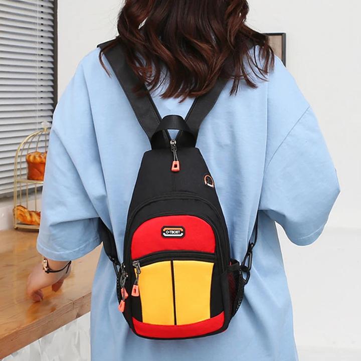 Immagine prodotto Only-Bags.Store Mini zaino Borsa piccola al petto Borsa messenger Borsa sportiva Borsa da viaggio Zaino Borsa