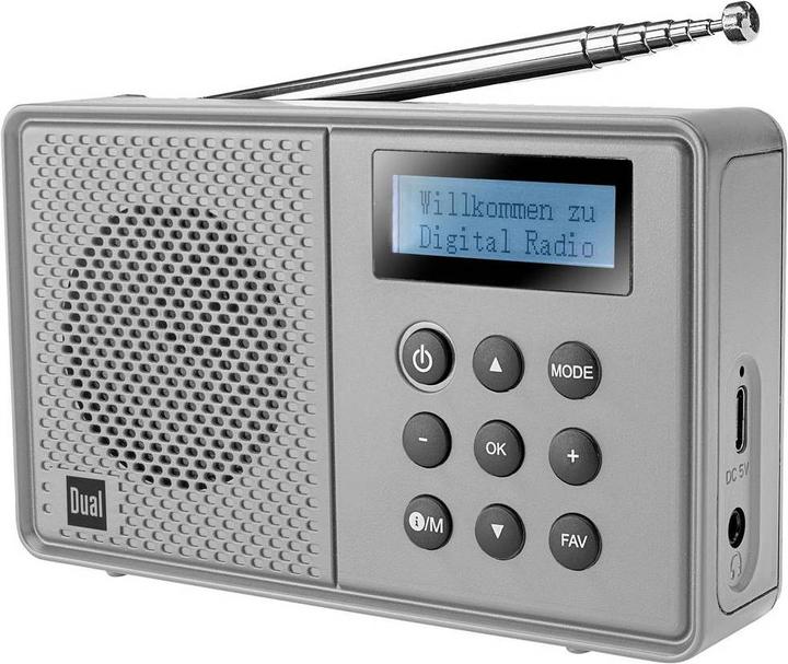 Actual product image Dual MCR 110 (DAB+, VHF, Bluetooth)