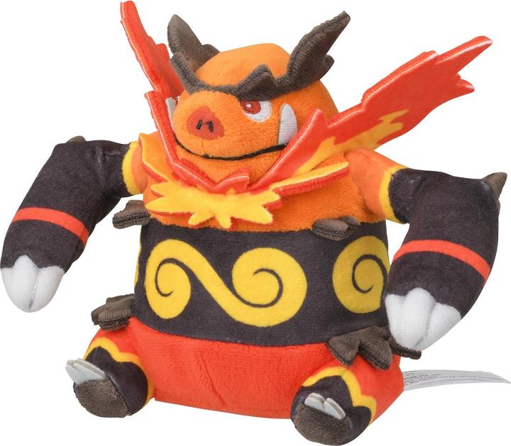 Actual product image Pokémon Emboar Sitting Cuties Plush - 17 cm (15.50 cm)