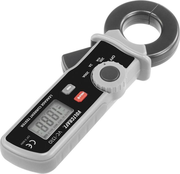 Actual product image Voltcraft VC-1310 Leakage Current Clamp Mini AC (CAT II 600V)
