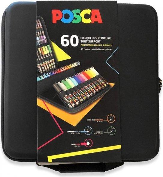 Actual product image Posca Marker Set (Multicoloured, 60 x)