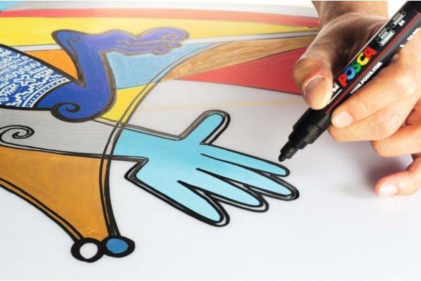 Actual product image Posca Marker Set (Multicoloured, 60 x)