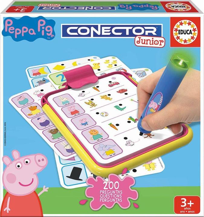 Educa Conector junior Peppa pig (Multilingue)
