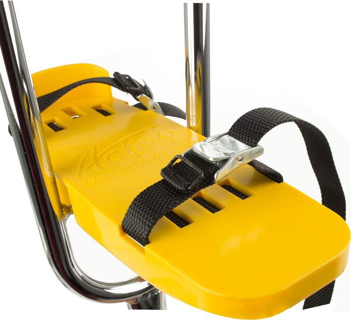 Actual product image Euro Play Actoy stilts pair, yellow: 8-14 years