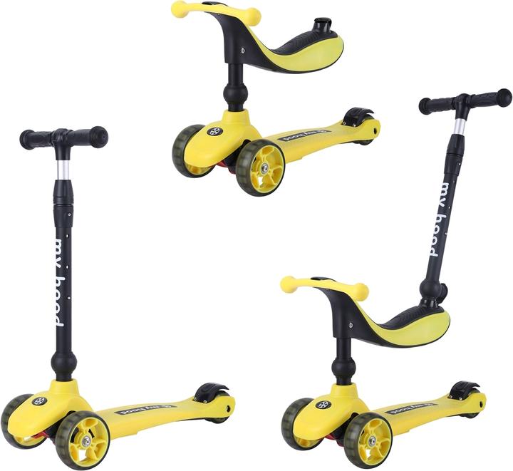 Image du produit Euro Play My Hood - Kick"n Ride Scooter - Jaune (505145)