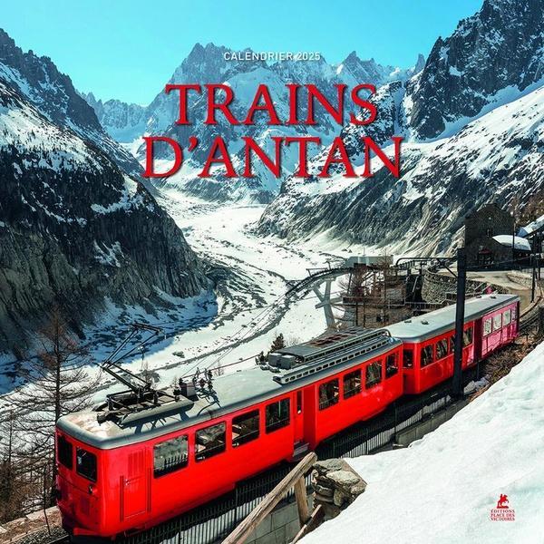 Image du produit Trains d'antan : calendrier 2025 (Couverture rigide, Français)