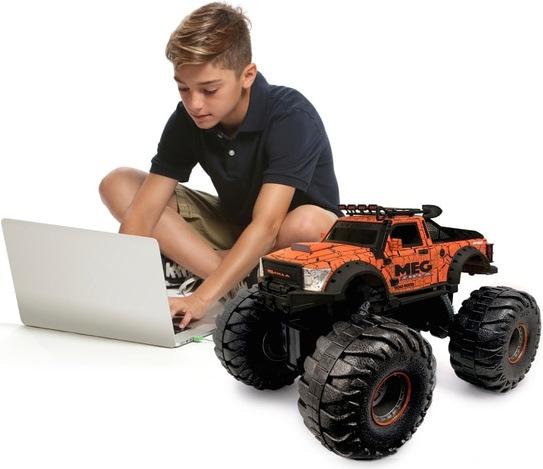 Image du produit New Bright Meg-Zilla 1:8 R/C - Orange (471182)