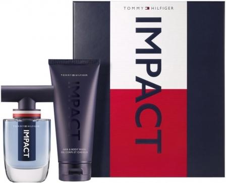 Immagine prodotto Tommy Hilfiger Impact 50 ml Eau de toilette Spray / 200 ml Lavaggio per capelli e corpo (Eau de toilette, 100 ml)