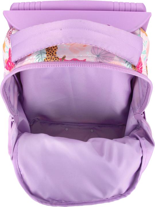 Produktbild Top Model Depesche 10780 TOPModel Urban Jungle - Schul-Rucksack in Flieder mit 3 Fächern, Trägergurt, Telesko