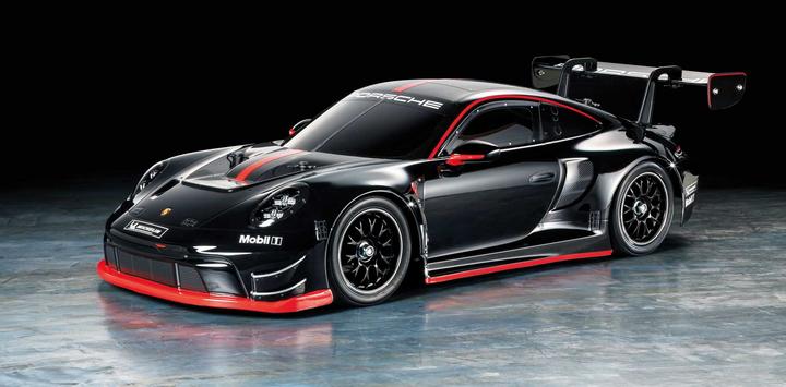 Actual product image Tamiya 1/10 RC Porsche 911 GT3 R (992) (TT-02) (Kit)
