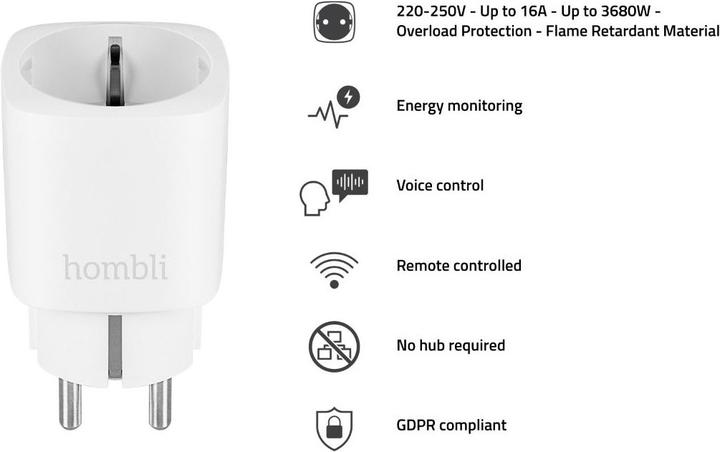 Produktbild Hombli Smart-Steckdose EU