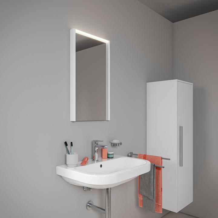 Produktbild Duravit D-Code Spiegel, LED-Lichtfeld oben, 400x700mm, externer Lichtschalter notwendig, 3 W