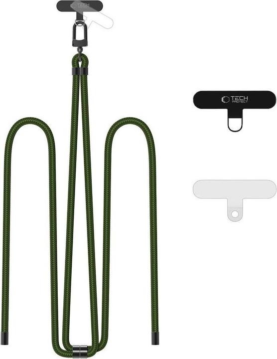 Produktbild Tech-Protect C7S Rope Crossbody Strap Leash - Olive