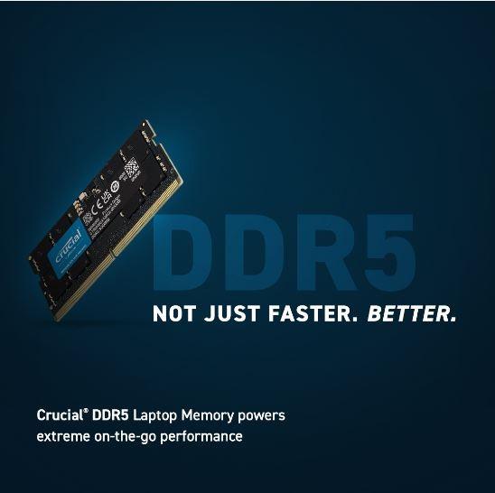 Image du produit Crucial Mémoire ordinateur portable (2 x 16GB, 5600 MHz, RAM DDR5, SO-DIMM)