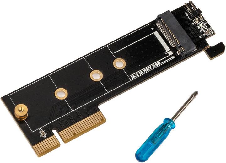 Productafbeelding Silverstone SST-ECM25-V2 M.2 poort (M-Key) in PCIe x4 interface