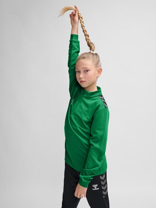 Actual product image hummel Hmlauthentic Half Zip Sweat Kids (128)